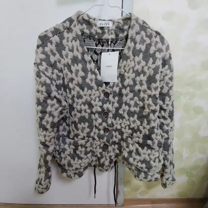 [BUNJANG] Kim Ah Oup Popcorn Cardigan / 김아홉  popcon  가디건
