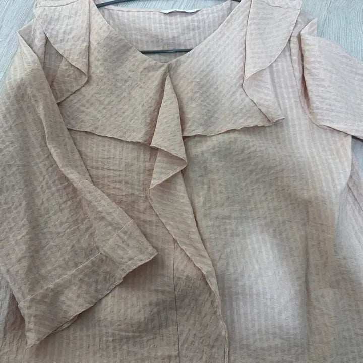 [BUNJANG] Pink Blouse / 핑크색 블라우스