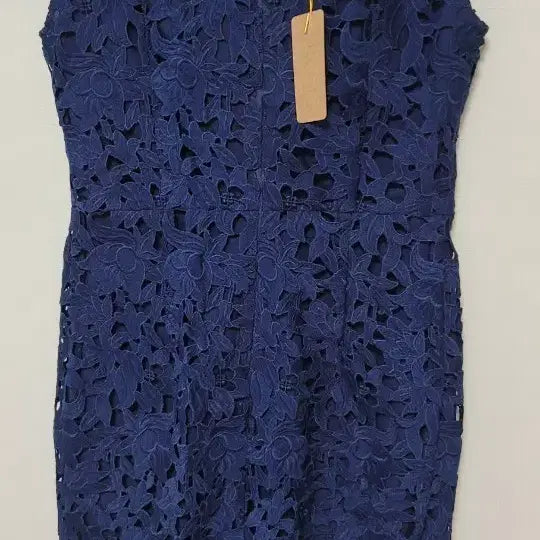 [BUNJANG] NAIN Navy Lace Dress - M / 나인 네이비 레이스 원피스 M