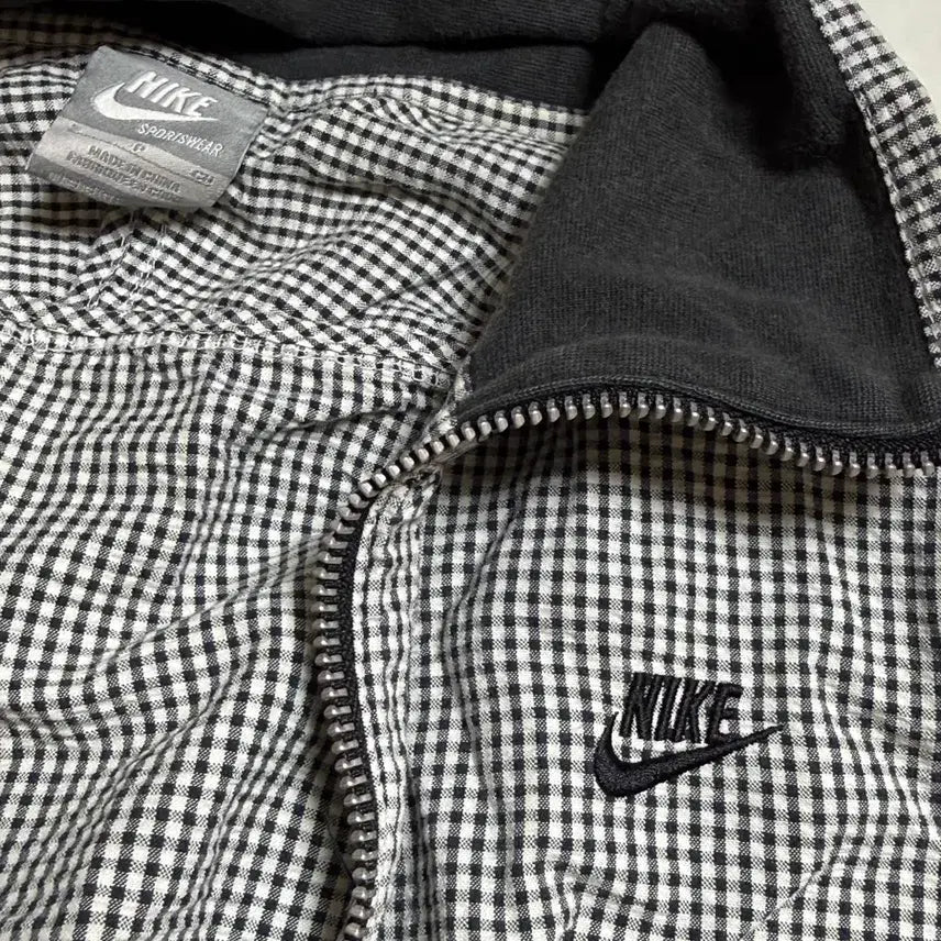 [BUNJANG] Nike Vintage Check Jumper / 나이키 체크 점퍼