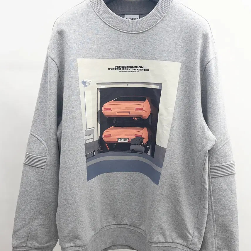 [BUNJANG] System Homme Graphic Collaboration Sweatshirt / 시스템옴므 원포인트 맨투맨