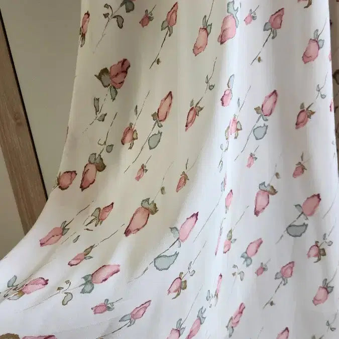 [BUNJANG] Vintage Floral Pattern Long Dress / 빈티지플라워 패턴 롱고급 원피스