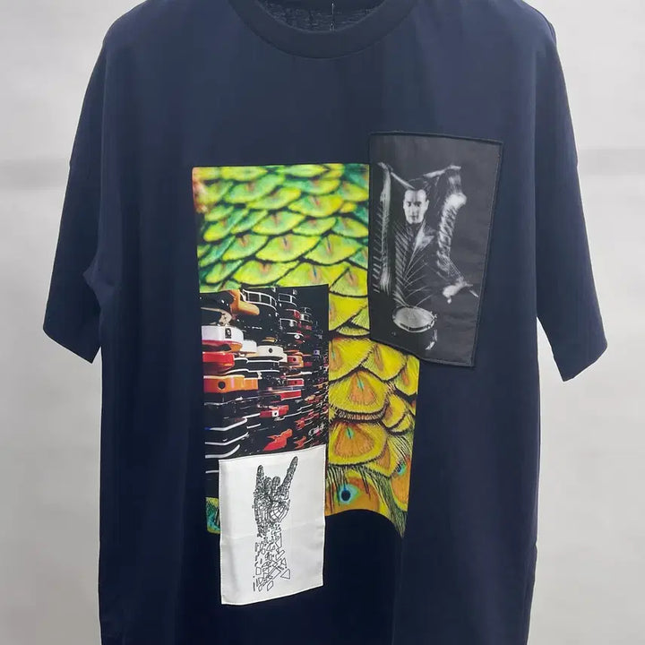 [BUNJANG] System Homme Graphic T-Shirt / 시스템옴므 원포인트반팔티셔츠
