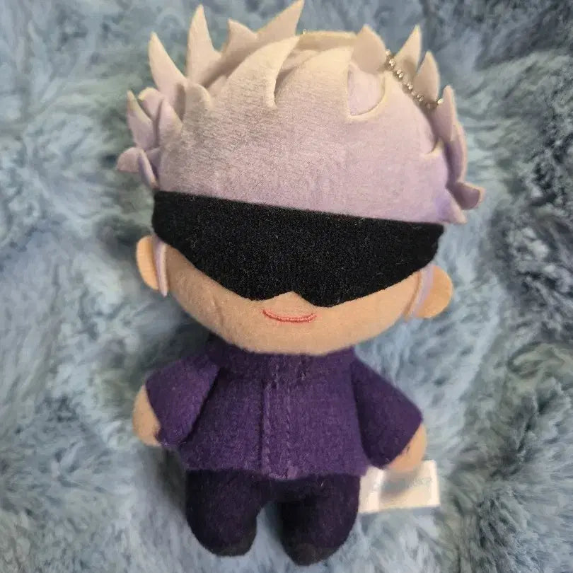 [BUNJANG] Jujutsu Kaisen Satoru Gojo Ball Chain Plush Keychain / 주술회전 고죠 사토루 볼체인 인형 키링