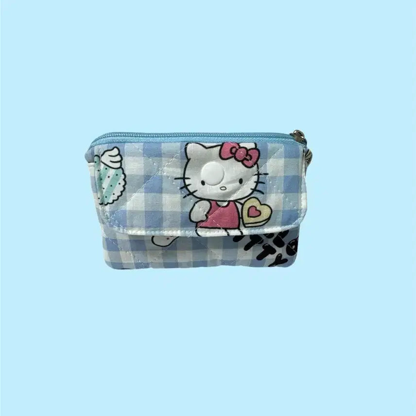 [BUNJANG] Handmade Hello Kitty Card Holder / 하늘 인사하는키티 카드지갑