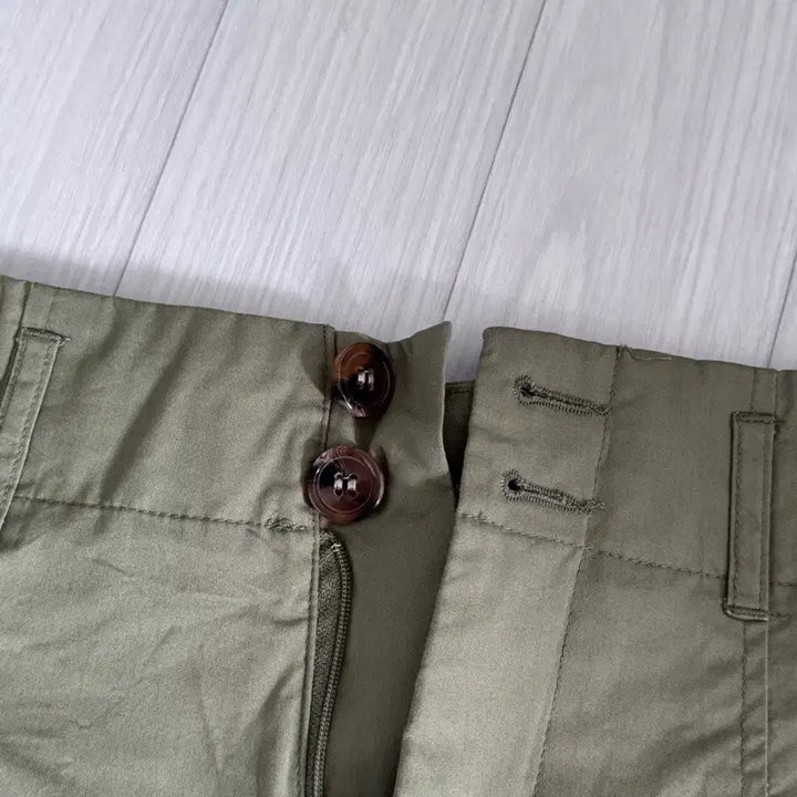 [BUNJANG] ZARA Khaki Wide Pants / 자라 ZARA 카키 와이드팬츠