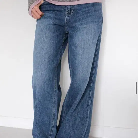 [BUNJANG] The Butter Cream Jane Jean Wide Version M Size / 더버터크림 제인진 와이드 버전 M사이즈