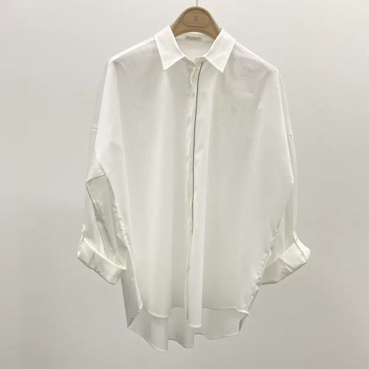 [BUNJANG] Brunello Cucinelli Ivory Minimalist Shirt / ( 새상품) 브루넬로 쿠치넬리 셔츠 정품