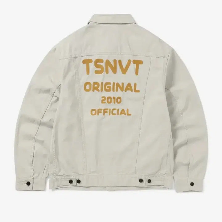 [BUNJANG] TSNVT Trucker Jacket Off White / TSNVT Trucker Jacket Off White