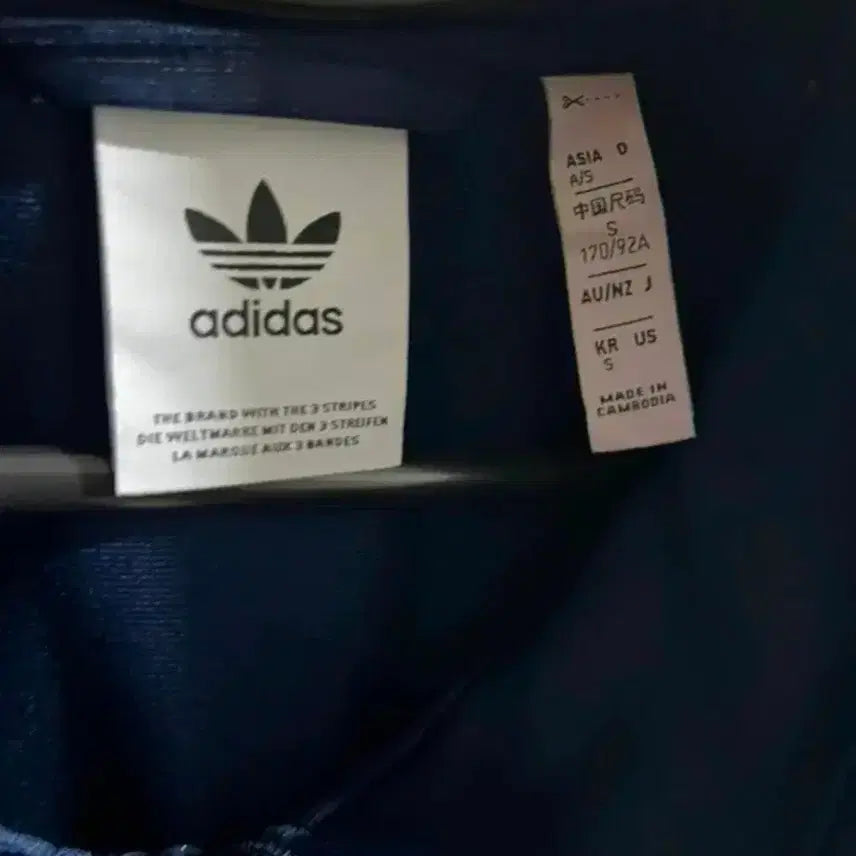 [BUNJANG] Adidas BB Track Top Navy S / 아디다스 BB 트랙탑 네이비 S