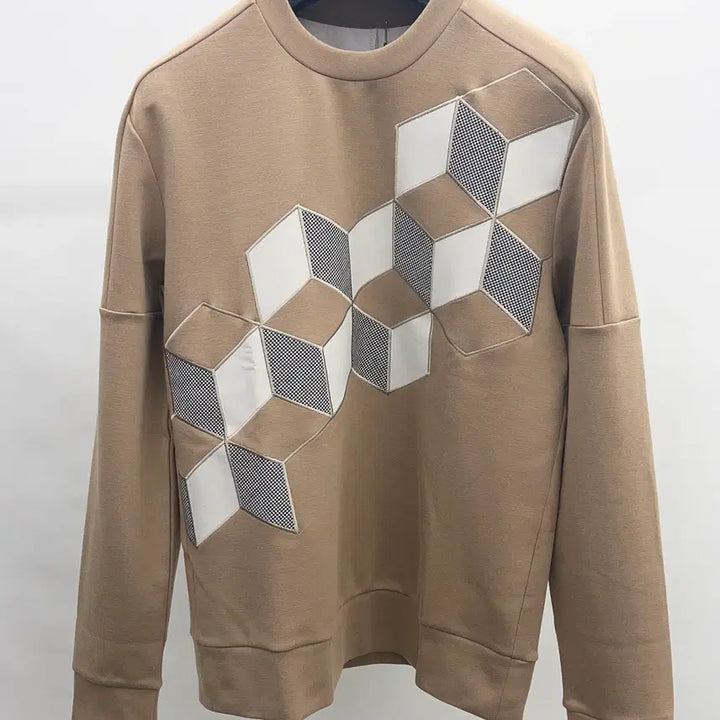 [BUNJANG] System Homme One Point Embroidered Sweatshirt / 시스템옴므 원포인트 맨투맨