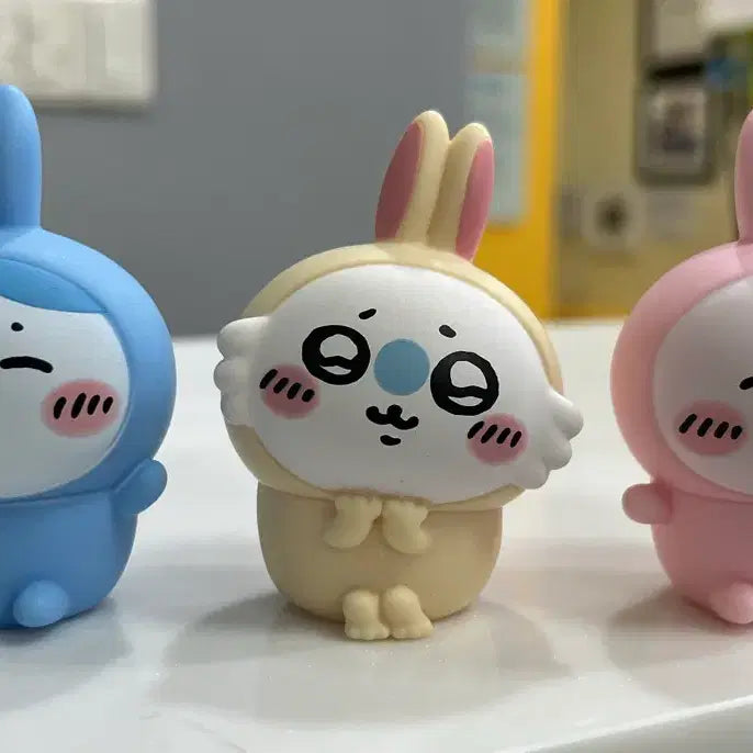 [BUNJANG] Chiikawa Hachiware Soft Vinyl Figure - Series 4 / 치이카와 소프비 피규어 4탄 하치와레