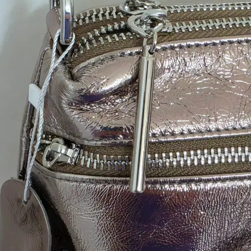[BUNJANG] Leather Shoulder Crossbody Bag / 소가죽 숄더 크로스백 가방