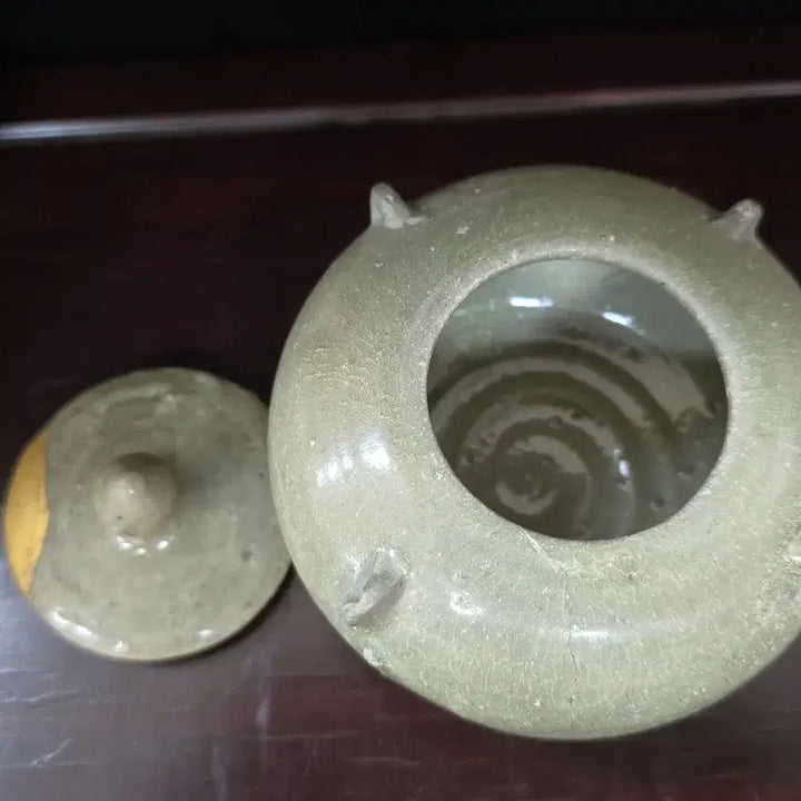 [BUNJANG] Antique Goryeo Celadon Saiho Vase / 진품 고려시대 순청자 사이호 골동품