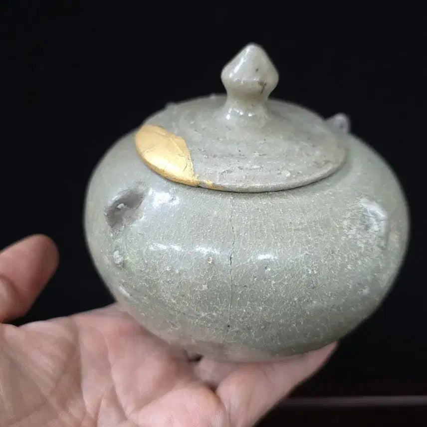 [BUNJANG] Antique Goryeo Celadon Saiho Vase / 진품 고려시대 순청자 사이호 골동품