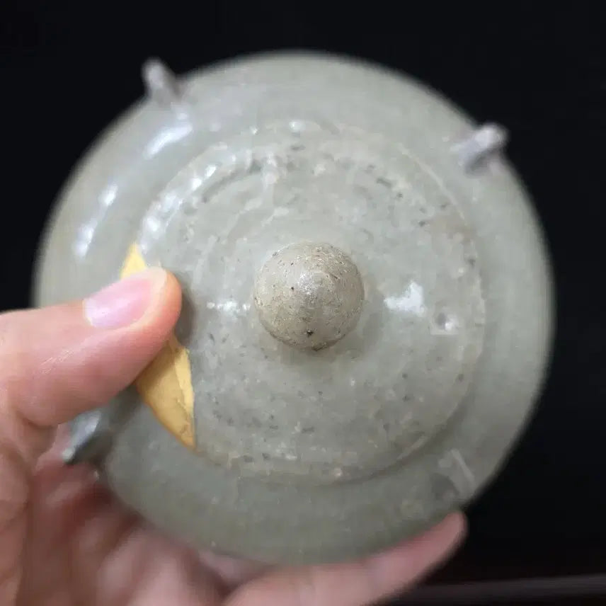 [BUNJANG] Antique Goryeo Celadon Saiho Vase / 진품 고려시대 순청자 사이호 골동품