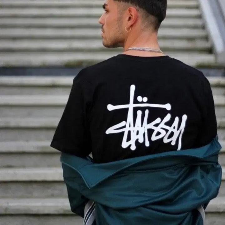 [BUNJANG] Stussy Basic Short Sleeve T-shirt / 