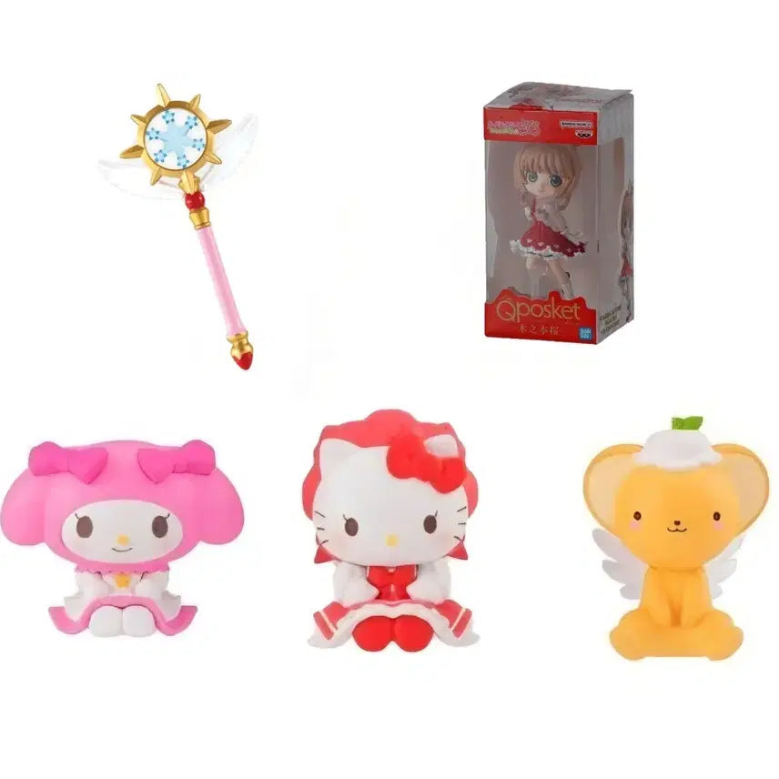 [BUNJANG] Cardcaptor Sakura Gachapon 5종 Bundle Set / 카드캡터체리 가챠 5종 일괄