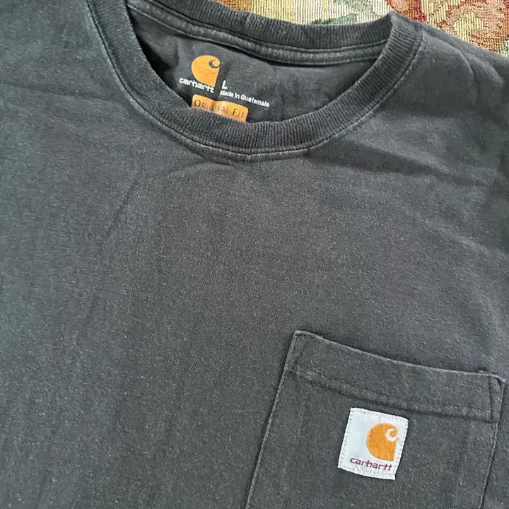[BUNJANG] Carhartt Pocket Short Sleeve T-Shirt / 칼하트 포켓 반팔