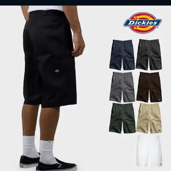 [BUNJANG] Dickies Loose Fit Work Shorts Bermuda Pants (Black) / 디키즈 루즈핏 워크 쇼츠 버뮤다팬츠(블랙)