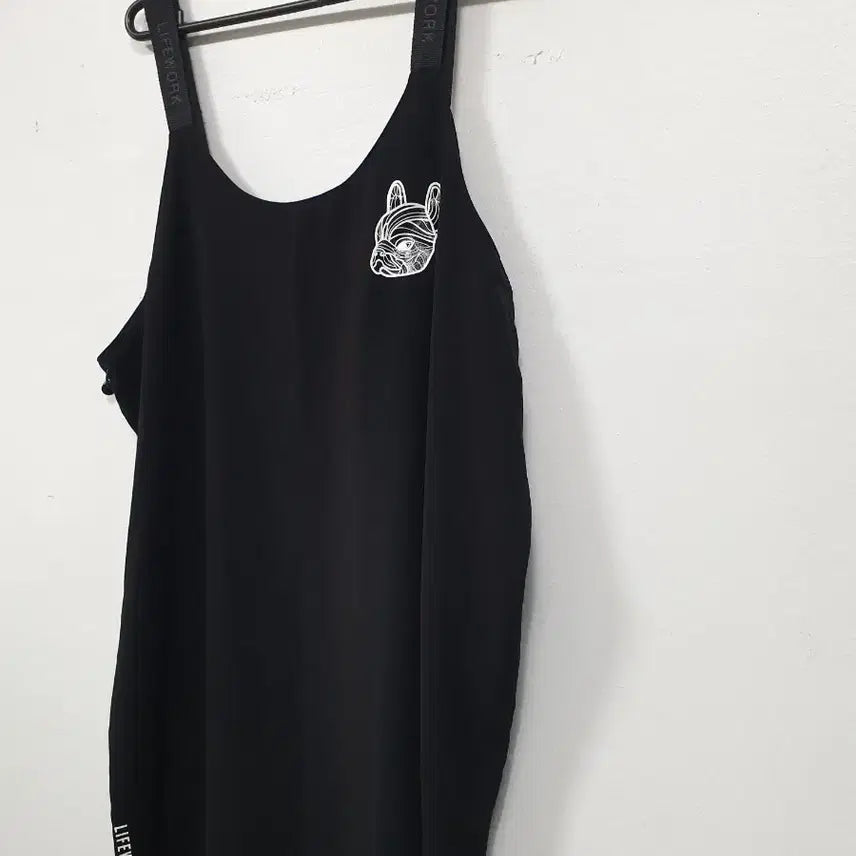 [BUNJANG] LifeWork Black Radoc Bustier String Dress Free Size / 라이프워크 검정색 라독 뷔스티에 스트링 원피스 F사이즈