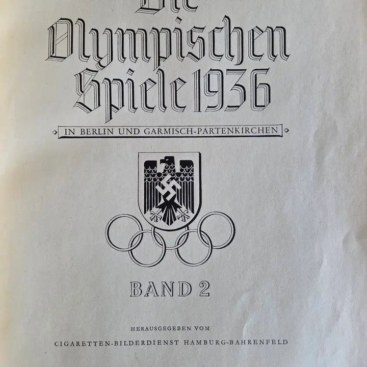 [BUNJANG] 1936 Berlin Olympics Commemorative Photo Album Vol. 2 (Son Kee-chung) / 1936년 독일 올림픽경기 기념 화보책자 (손기정선수)