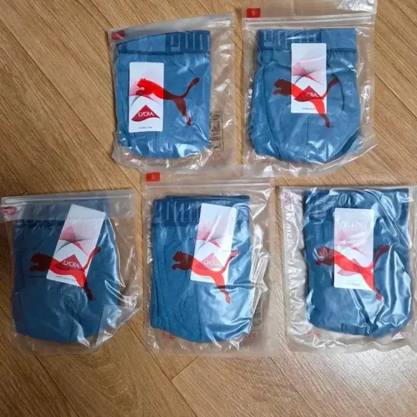 [BUNJANG] Puma Boxer Briefs (Set of 5) / 미개봉5)푸마 드로즈 95