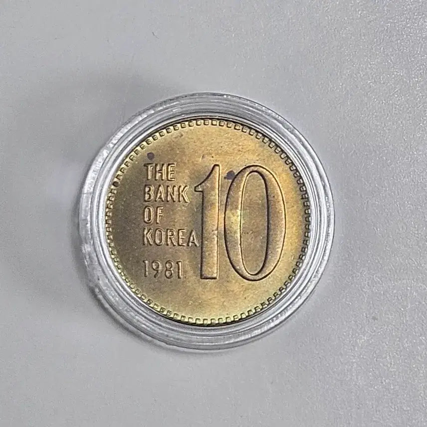 [BUNJANG] 1981 10 Won Coin Special Mint Year / 1981년10원동전특년도주화
