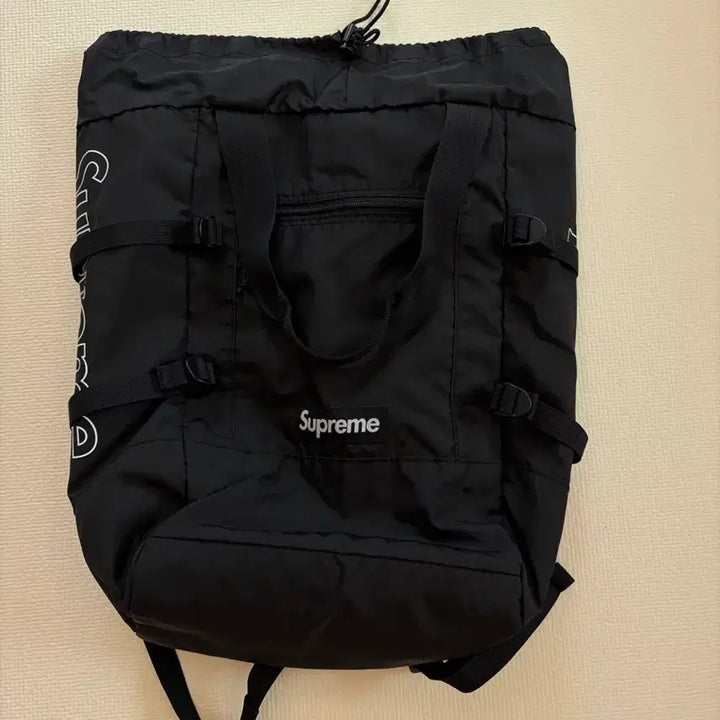 [BUNJANG] Supreme Tote Backpack Black 19SS / 19SS 슈프림 토트 백팩 블랙 supreme