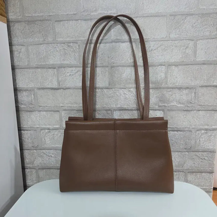 [BUNJANG] Brown Leather Shoulder Bag / 숄더백 새상품
