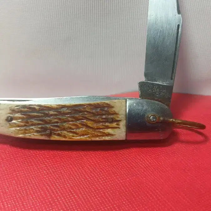 [BUNJANG] Vintage Folding Pocket Knife Keychain / 빈티지 접이식 포켓 나이프 -1