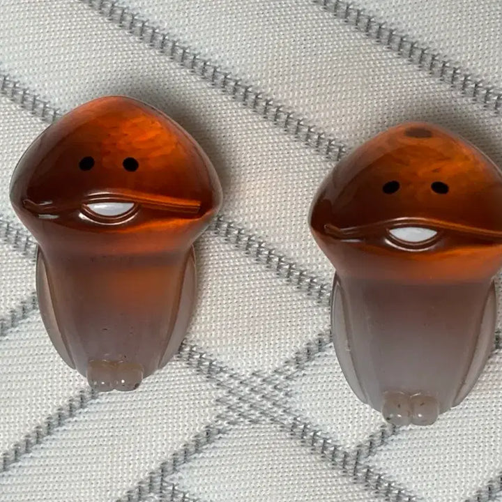 [BUNJANG] Nameko Transparent Clear Figure / 나메코 투명 클리어 피규어