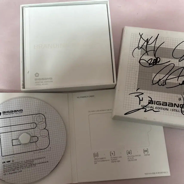 [SOLD OUT] 빅뱅 스틸얼라이브 사인앨범 판매합니다