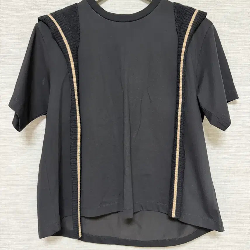 [BUNJANG] TIME by TIME 100% Cotton T-Shirt Set / 한섬 타임 블랙 티셔츠 세트