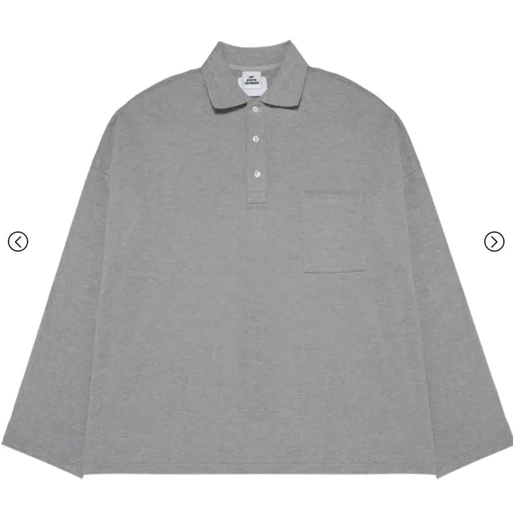 [BUNJANG] Camien x MJD Oversized Polo Shirt Grey / [새상품]가격내림     카미엔 x 엠제이디 오버사이즈 폴로 그레이