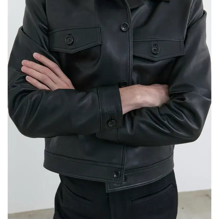 [BUNJANG] Aieul Cob Leather Jacket / 아이엘 (aieul) / 콥 레더 자켓 / 50