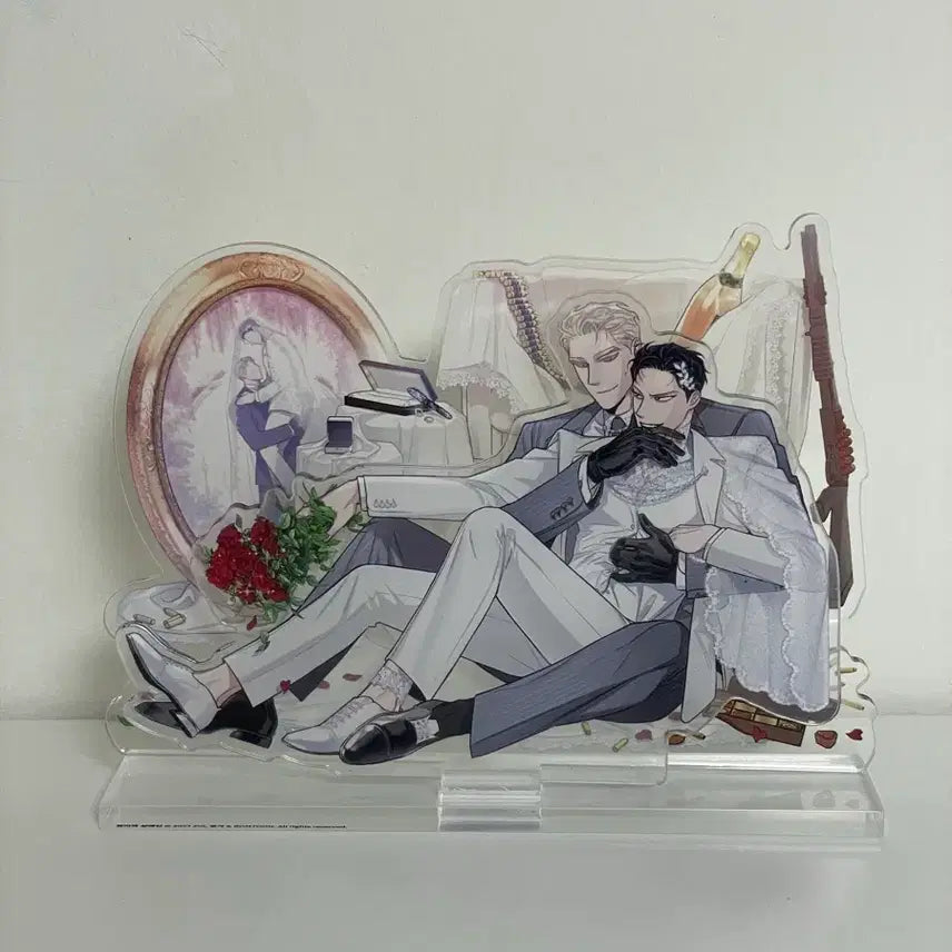 [BUNJANG] Rose and Champagne Goods Set / (판매) 장미와 샴페인 굿즈세트