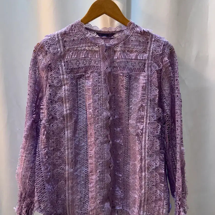 [BUNJANG] ANNA SUI Lace Blouse / ANNA SUI 안나수이 레이스 블라우스 A328