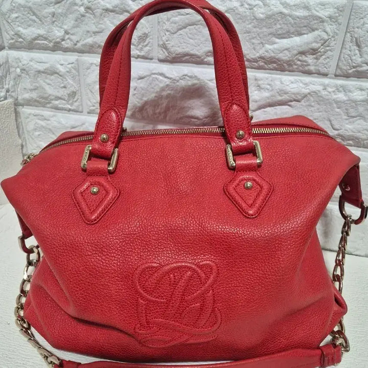 [BUNJANG] Louis Quatorze Leather Shoulder Bag / 루이까또즈