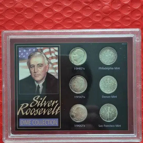 [BUNJANG] Roosevelt Silver Dime Collection / 루즈벨트 은화 다임 컬렉션