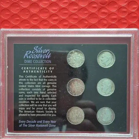 [BUNJANG] Roosevelt Silver Dime Collection / 루즈벨트 은화 다임 컬렉션