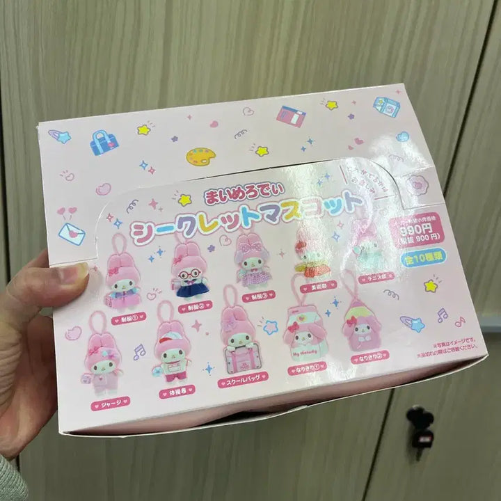 [BUNJANG] Sanrio My Melody School Collection Random 10 Types Full Box Sealed / 산리오 마이멜로디 스쿨컬렉션 랜덤 10종 홀박 미개봉 무료배송