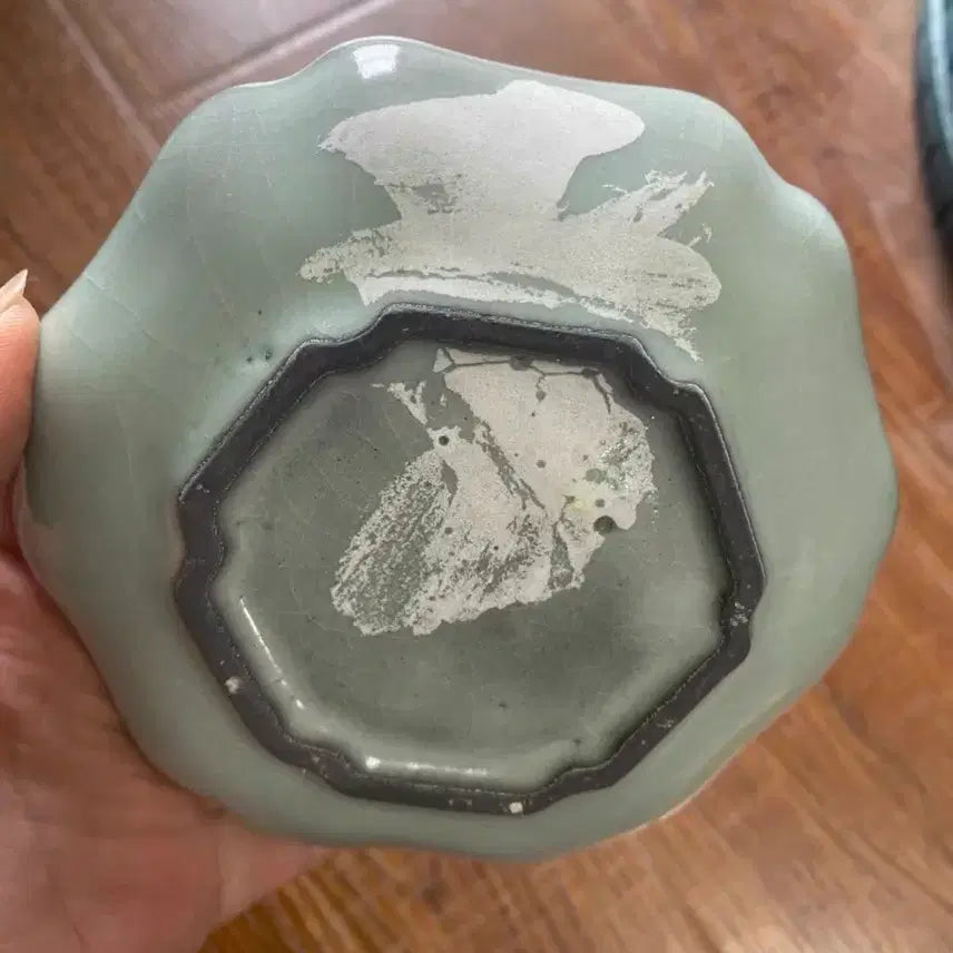 [BUNJANG] Early Qing Dynasty Longquan Celadon Vase / 진품 청나라초기 용천요