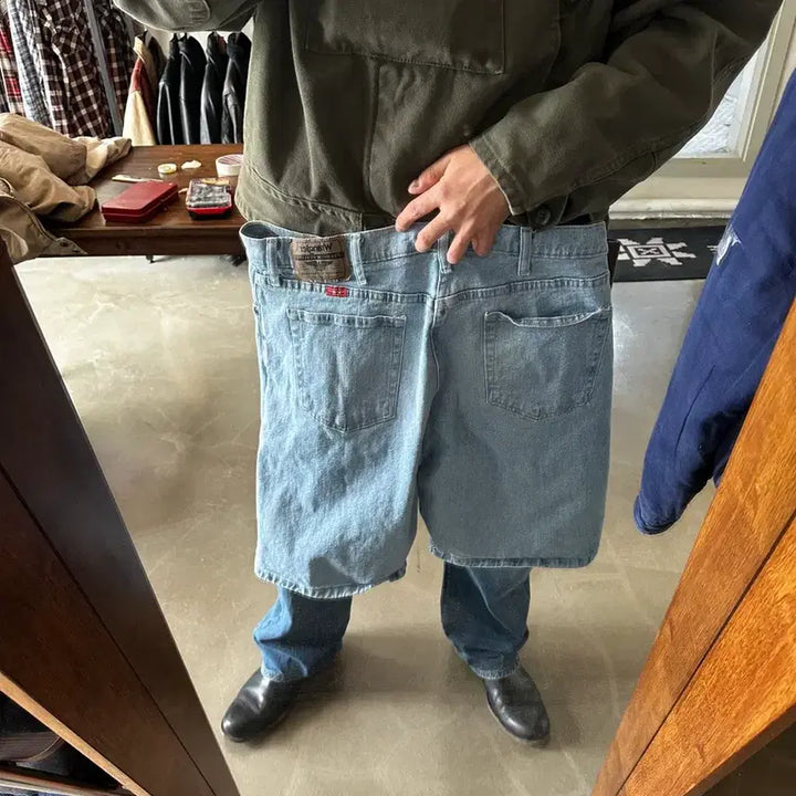 [BUNJANG] Wrangler 랭글러 데님 쇼츠 반바지 34 / Wrangler 랭글러 데님 쇼츠 반바지 34