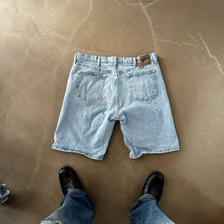 [BUNJANG] Wrangler 랭글러 데님 쇼츠 반바지 34 / Wrangler 랭글러 데님 쇼츠 반바지 34