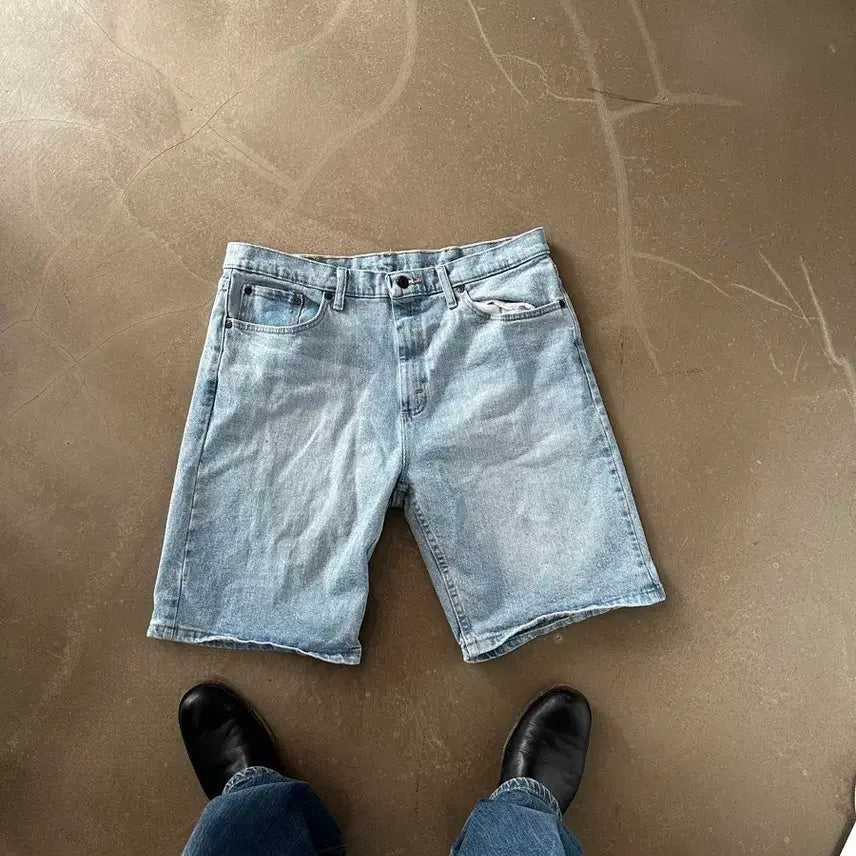 [BUNJANG] Wrangler 랭글러 데님 쇼츠 반바지 34 / Wrangler 랭글러 데님 쇼츠 반바지 34