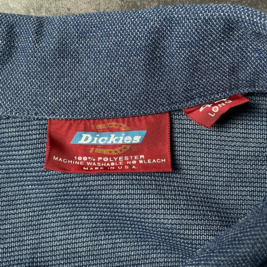 [SOLD OUT] DICKIES 디키즈 빈티지 오픈카라 핀턱 워크 셔츠 A00879