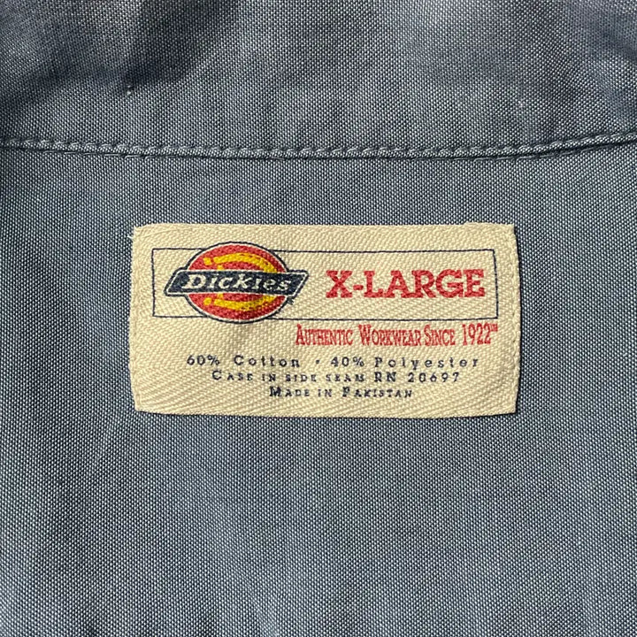 [SOLD OUT] DICKIES 디키즈 빈티지 블루 플랩포켓 워크 셔츠 A00880
