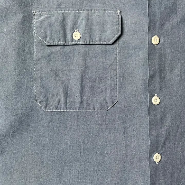 [SOLD OUT] DICKIES 디키즈 빈티지 블루 플랩포켓 워크 셔츠 A00880