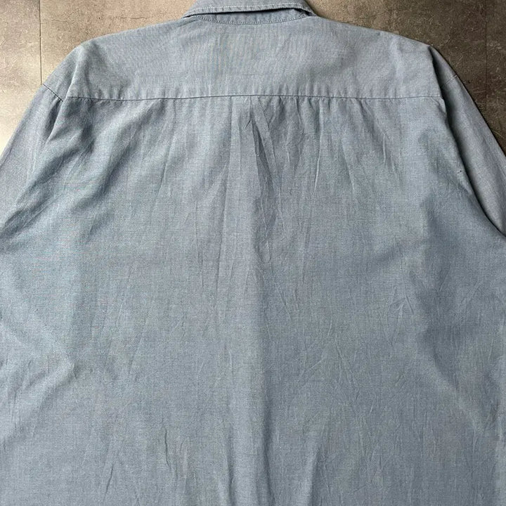 [SOLD OUT] DICKIES 디키즈 빈티지 블루 플랩포켓 워크 셔츠 A00880